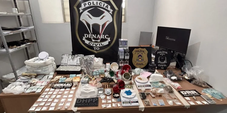 Sem Limites: Em Araguaína, Polícia Civil deflagra operação e prende oito pessoas por tráfico de drogas