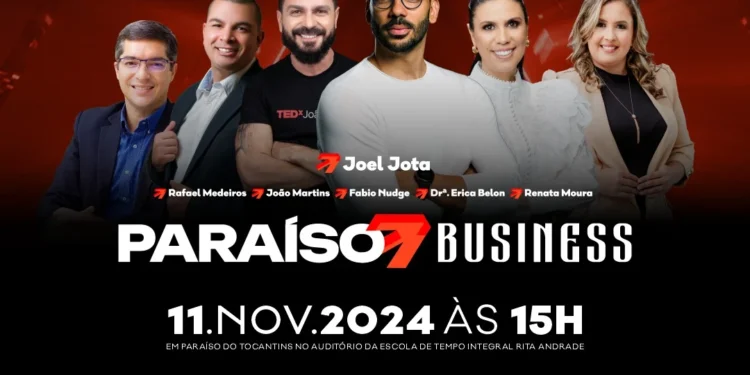 Sebrae realiza Seminário Paraíso Business com Joel Jota e outros grandes nomes nacionais