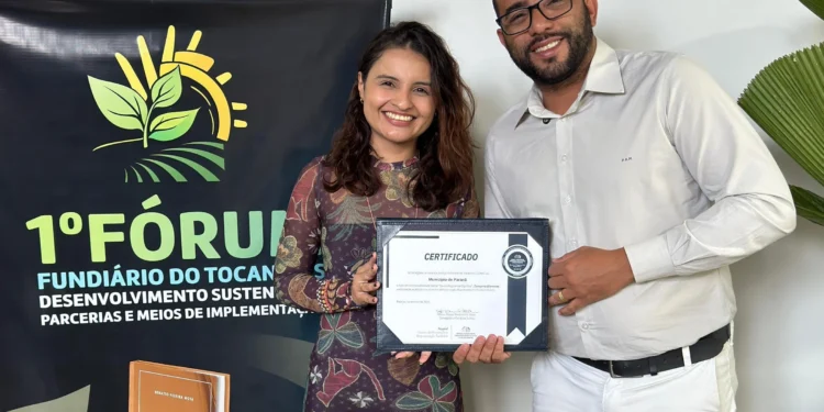 Prefeitura de Paranã conquista Selo Diamante de Responsabilidade Social por desempenho na regularização fundiária