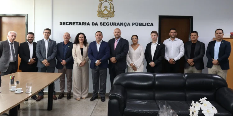 Secretaria da Segurança Pública do Tocantins recebe visita de representantes da embaixada americana