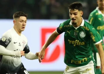 Corinthians e Palmeiras se enfrentam nesta segunda (4) • Foto: Cesar Greco/Palmeiras/ By Canon