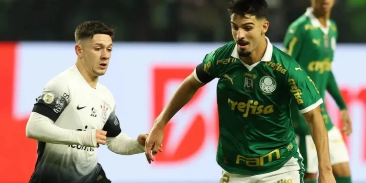 Corinthians e Palmeiras se enfrentam nesta segunda (4) • Foto: Cesar Greco/Palmeiras/ By Canon