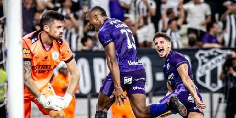 Saulo Mineiro fez o gol do Ceará pela Série B • Gabriel Silva / Ceará SC