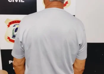 Homem foi preso em cumprimento a mandado de prisão por condenação transitada em julgada.