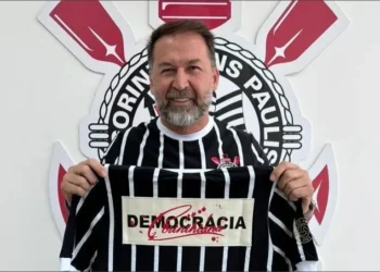 Presidente do Corinthians revelou ter se emocionado com atitude dos jogadores • Reprodução/augustomelooficial