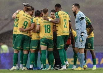 Cuiabá foi rebaixado para a Série B do Brasileirão • Reprodução/Cuiabá