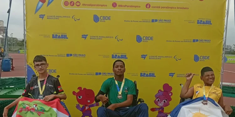 Aluno  de Tocantínia é destaque nas Paralimpíadas Escolares Nacionais