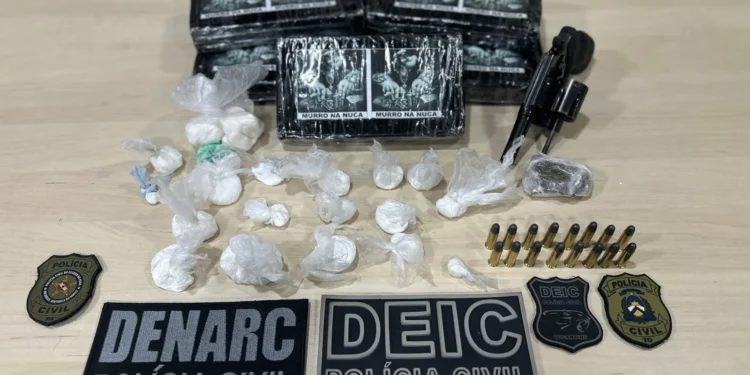 Investigado por crimes no Tocantins é preso no Pará com drogas, armas e veículos de luxo em operação da Polícia Civil