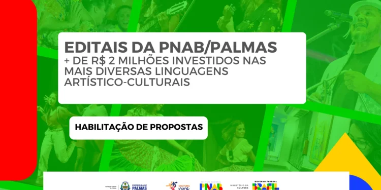 Fundação Cultural de Palmas publica resultado da admissão dos editais da Pnab