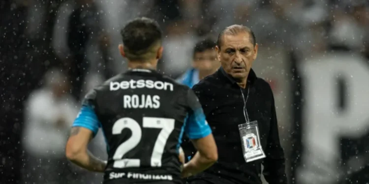 Corinthians e Racing duelam pela Sul-Americana • Rodrigo Coca / Corinthians