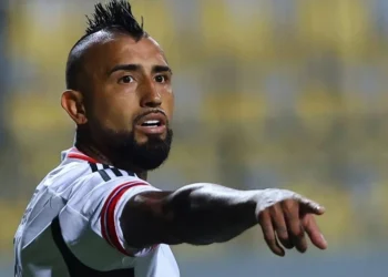 Arturo Vidal, jogador do Colo-Colo • Marcelo Hernandez/Getty Images