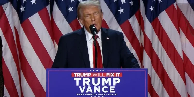 Donald Trump declara vitória e agradece eleitores