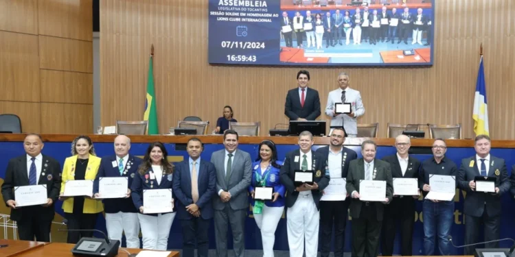 Em 30 anos de atuação no TO, Lions Clube recebe pela primeira vez sessão solene proposta por Marcus Marcelo