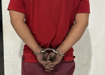 Homem preso pela Polícia Civil por tráfico de drogas em Palmas já era foragido da justiça de Guaraí por homicídio. - Foto: DICOM SSP/TO file_download