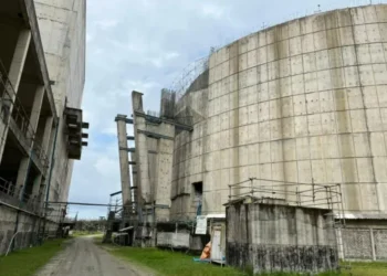 Obra de Angra 3 está paralisada desde 2015 • Thiago Felix