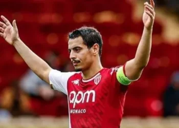 Ben Yedder em partida do Monaco • Foto: Reprodução/ @Ligue1