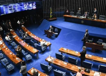 Plenário do Senado Federal durante sessão • 30/10/2024 - Jonas Pereira/Agência Senado