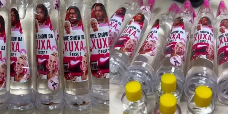 PF apreende lança-perfume com rótulo do meme “Que show da Xuxa é esse?”