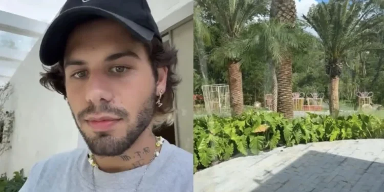 Zé Felipe se surpreendeu ao ver decoração de Natal escolhida por Virginia para a mansão da família • Instagram/Zé Felipe