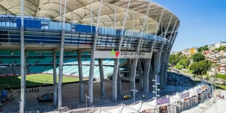 Casa de Apostas Arena Fonte Nova será palco de Brasil x Uruguai • Divulgação/Casa de Apostas Arena Fonte Nova