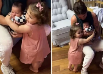 Eliezer mostra se emociona com abraço de Lua em Ravi • Instagram/Eliezer