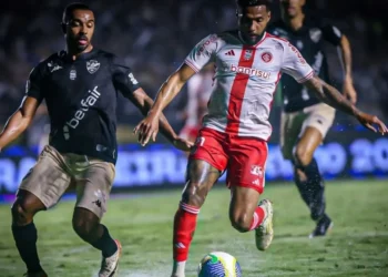 Wesley fez o gol do Inter contra o Vasco, pelo Brasileirão • Ricardo Duarte / Internacional