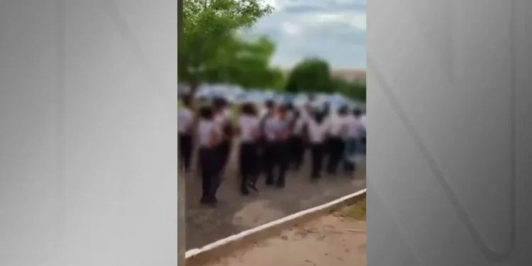 “Se eu não te matar, eu vou te prender”: canto em colégio militar do TO gera polêmica