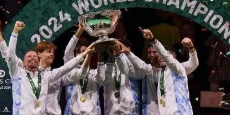 Itália conquistou o bicampeonato consecutivo na Copa Davis • @copadavis