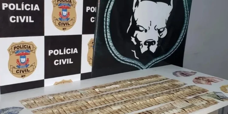 A jovem, que não teve a identidade revelada, era investigada em três operações da Polícia Civil contra o tráfico de drogas e organização criminosa em Mato Grosso. • Divulgação/ Polícia Civil de Mato Grosso