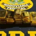 PRF apreende barras de ouro ilegal avaliadas em R$ 10 milhões em Roraima