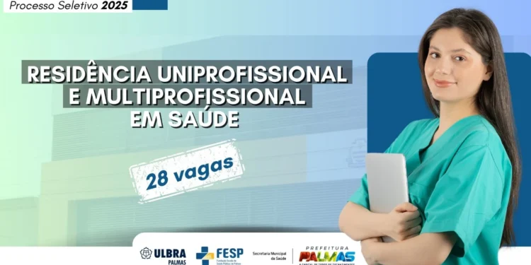 Abertas inscrições para processo seletivo para residência multiprofissional e em área profissional da saúde
