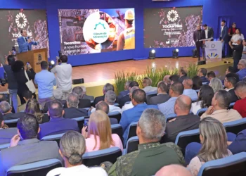 Governador Wanderlei Barbosa abriu o 1º Fórum da Mineração do Tocantins na manhã desta sexta-feira, 6 - Crédito: Antonio Gonçalves/ Governo do Tocantins