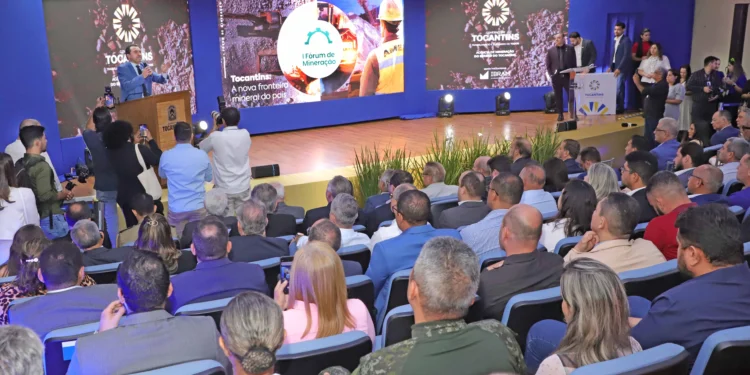 Governador Wanderlei Barbosa abre 1° Fórum de Mineração do Tocantins e destaca que o estado é a nova fronteira mineral do país