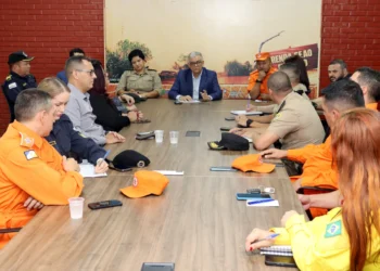 Encontro serviu para o alinhamento do Plano de Atuação Integrada entre as forças de segurança estadual, municipal e federal