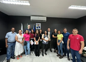 Os estudantes conheceram os processos de cartografia e regularização fundiária no Itertins.