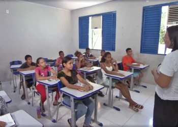 Escola atende cerca de 70 estudantes da região do Povoado Mumbuca (Crédito: Reprodução/Globoplay)