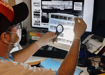 Livro foi lançado no último dia 29 e é resultado de um processo meticuloso de digitalização iniciado em 2011, que envolveu a preservação de negativos e a curadoria de Tharson David Lopes, filho de Edson Lopes - Foto: Thaina Luz