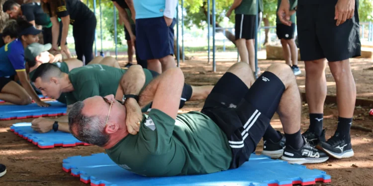 Em Palmas, integrantes do Ciopaer realizam avaliação médica e Teste de Aptidão Física