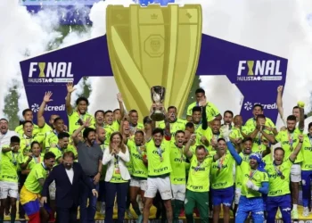 Palmeiras é o atual campeão paulista após vencer o Santos na decisão de 2024 • Cesar Greco/Palmeiras