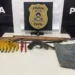 No interior do Estado, Polícia Civil cumpre mandado de busca e apreende armas de fogo e munições