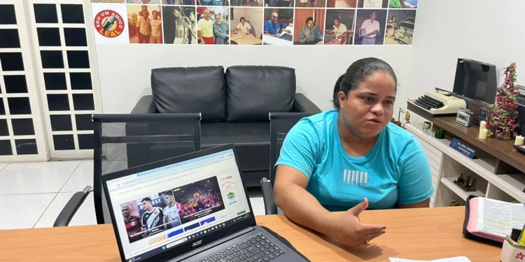 Vereadora eleita Amanda Fraga visita PORTAL LJ