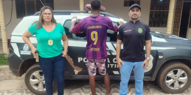 Em Colinas do Tocantins, Polícia Civil prende homem por descumprimento de medida protetiva de urgência.
Crédito -Foto -DICOM SSP TO