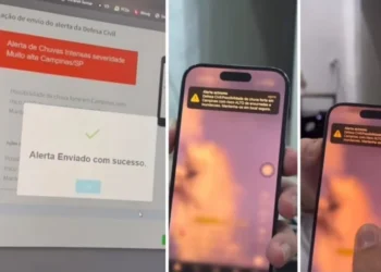 Tecnologia permite o envio rápido de mensagens diretamente aos celulares • Defesa Civil SP