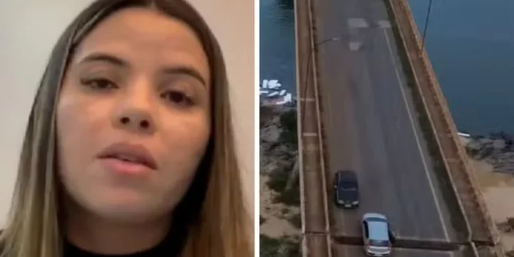‘Estarmos aqui é um milagre’, diz mulher que ficou com carro preso em fenda após ponte entre TO e MA desabar