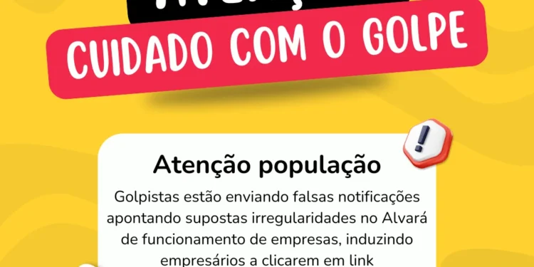 Prefeitura de Paraíso alerta para tentativa de golpe
