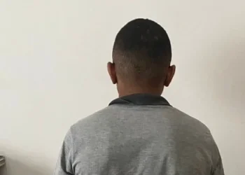 Após a prisão, o suspeito foi submetido aos procedimentos legais e transferido para a Unidade Penal de Araguaína - Divulgação SSP/TO