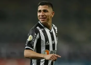 Savarino fez 99 partidas com a camisa do Atlético-MG • Pedro Souza/ Atlético-MG