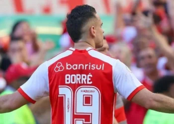 Borré retorna após cumprir suspensão contra o Flamengo • Divulgação/Borré