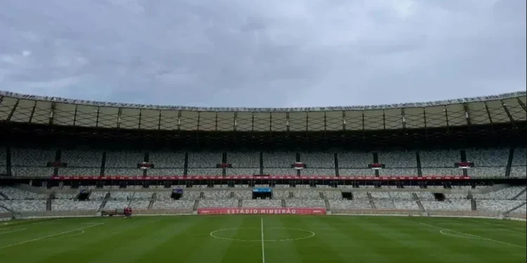 Palco de Cruzeiro x Palmeiras, Mineirão deve ficar vazio por determinação da CBF • Divulgação/Mineirão