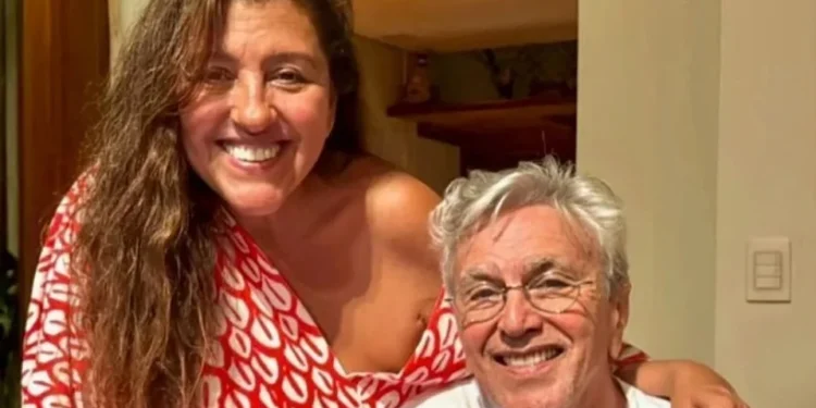 Regina Casé comemora visita surpresa de Caetano Veloso: “Meu amor”